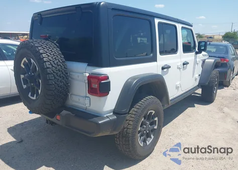 2024 Jeep Wrangler 4Xe Rubicon 4Xe из США, поврежденный, VIN 1C4RJXR64RW240523